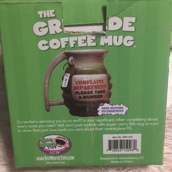 Mug GRENADE coffee mug funny - Picture 4 of 5